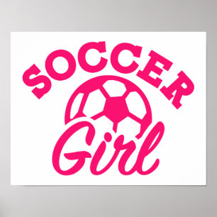 Póster Chica del fútbol