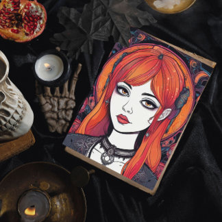 Póster Chica del Naranja de la Reverie Gótica