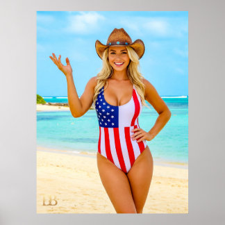 Póster CHICA del sueño de EE.UU. 47