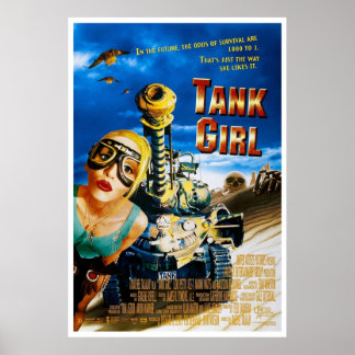 Póster Chica del tanque 1995