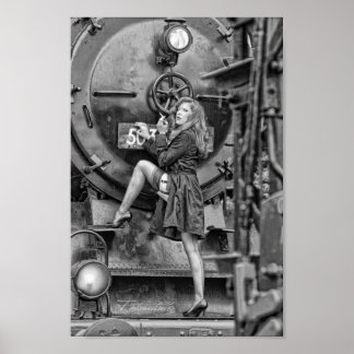 Póster Chica delantero