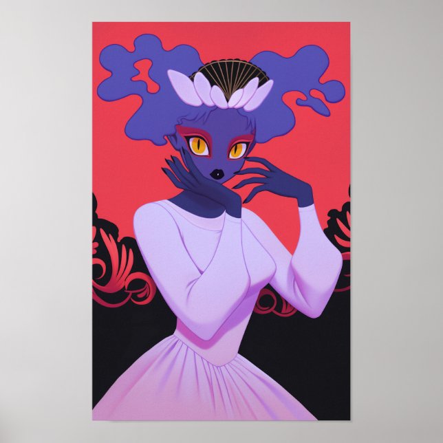 Póster Chica Demon (Frente)