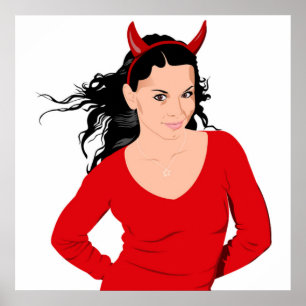 PÓSTER CHICA DEVIL