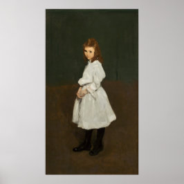 Póster Chica en blanco - George Bellows Bella Artes Poste