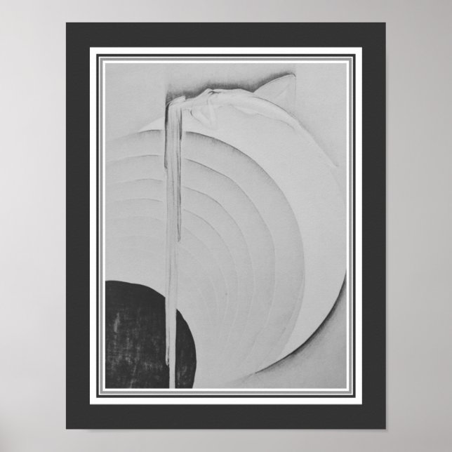 Póster Chica en la Luna #3 Mayor Felten Art Deco (Frente)