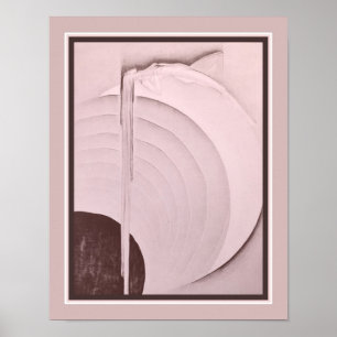 Póster Chica en la Luna- Mayor Felton Art Deco
