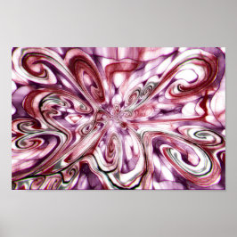 Póster Chica furioso