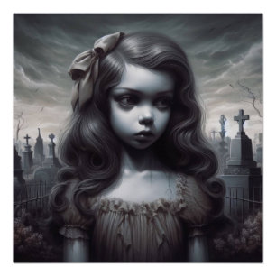 Póster Chica Graveyard