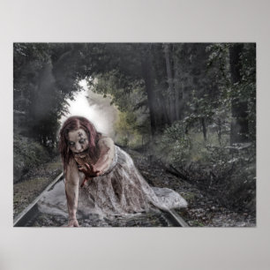 Póster Chica Guay Zombie