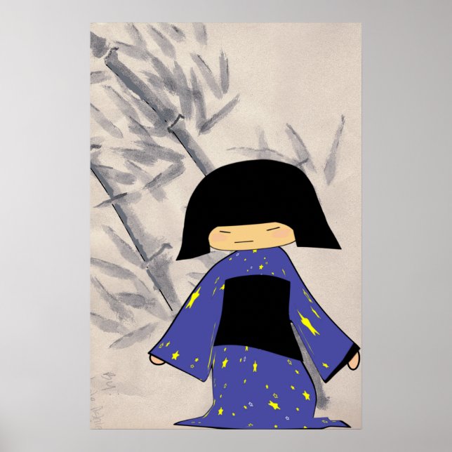 Póster Chica Japonesa (Frente)
