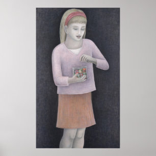 Póster Chica joven con los dulces 2007