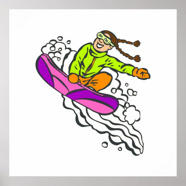 Póster Chica Jumper (Frente)