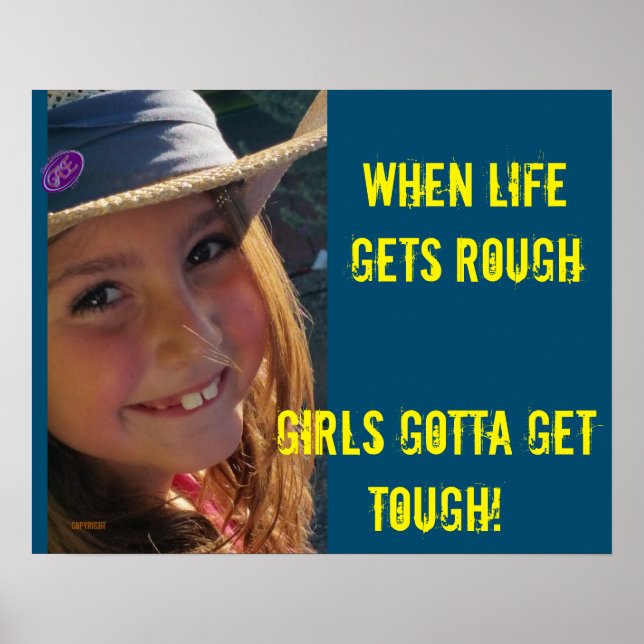 PÓSTER CHICA LIFE (Frente)