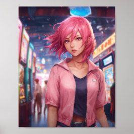 Póster chica lista