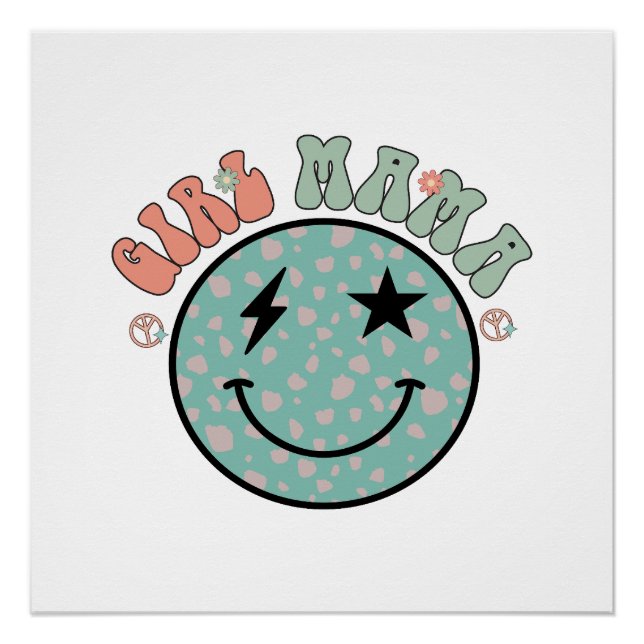 Póster Chica Mama (Anverso)