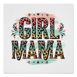 Póster Chica Mama