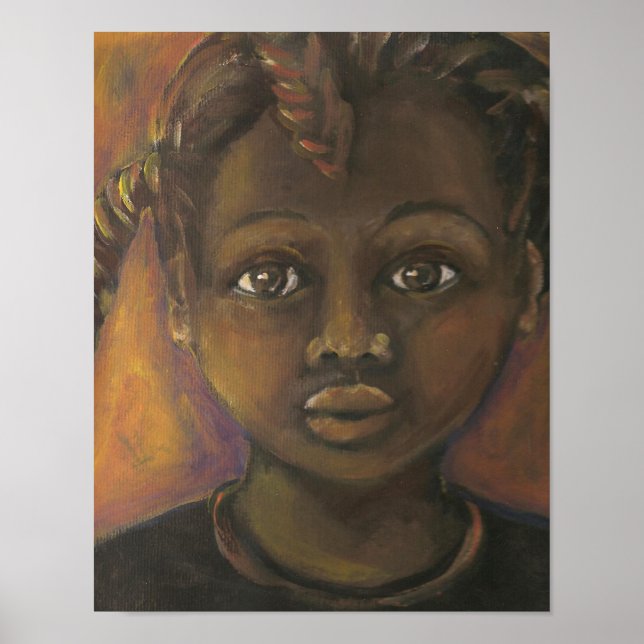 Póster Chica marrón de Celestine (Frente)