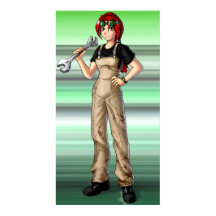 Chica mecánico de anime