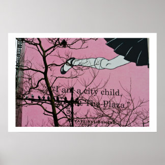 Póster Chica municipal