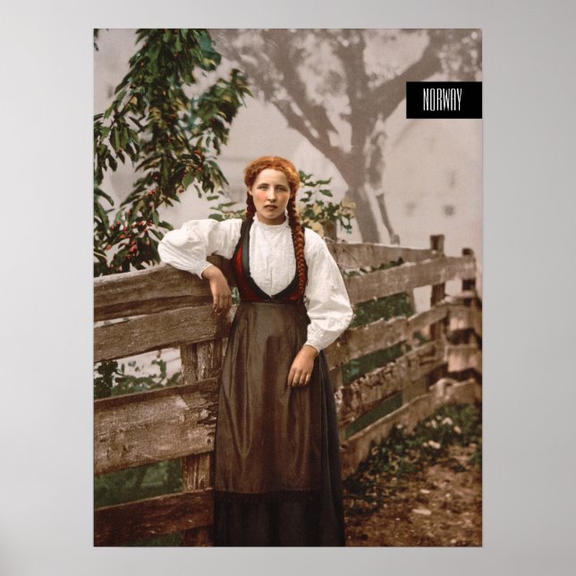 Póster Chica noruego (feat. 1900) (Frente)