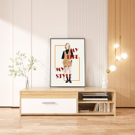 Póster Chica Pinup de Guay Vintage