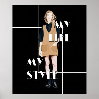 Póster Chica Pinup de Guay Vintage