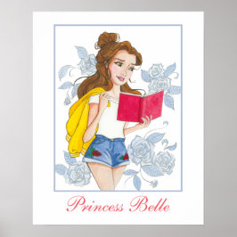 Póster Chica Poster Princesa, Princesa Belle moderna