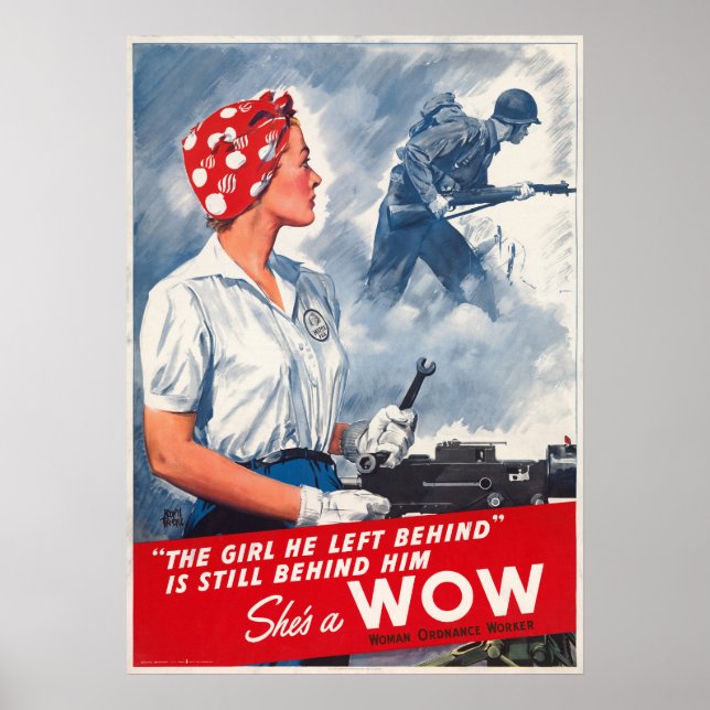 Póster Chica que dejó tras poster (Frente)