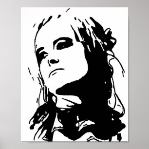 Póster Chica sin gracia