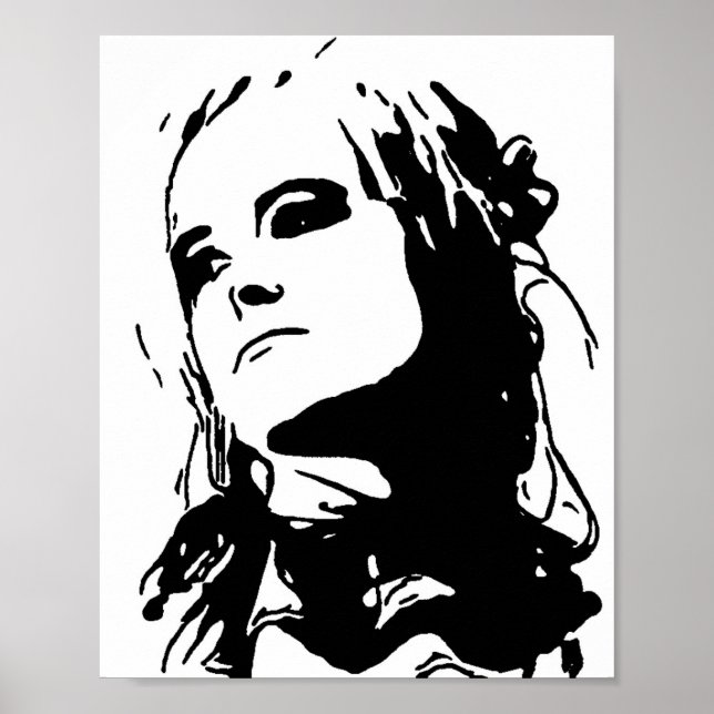 Póster Chica sin gracia (Frente)