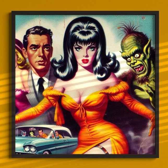 Póster Chica Vintage Vampire (Subido por el creador)