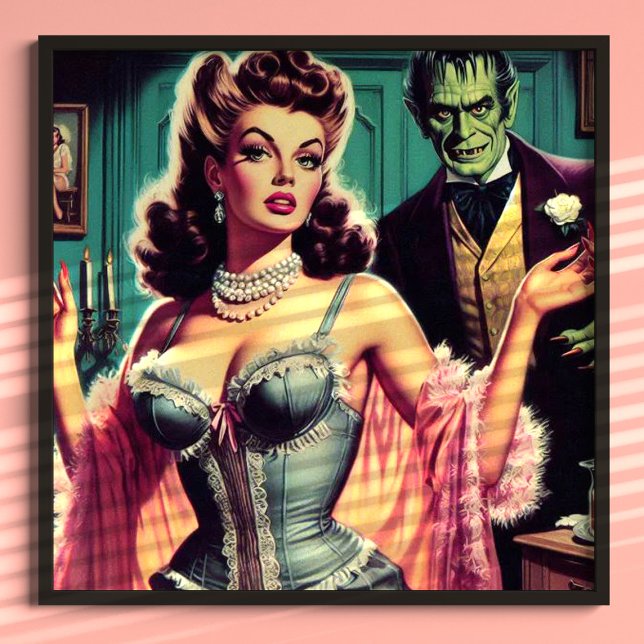 Póster Chica Vintage Vampire (Subido por el creador)