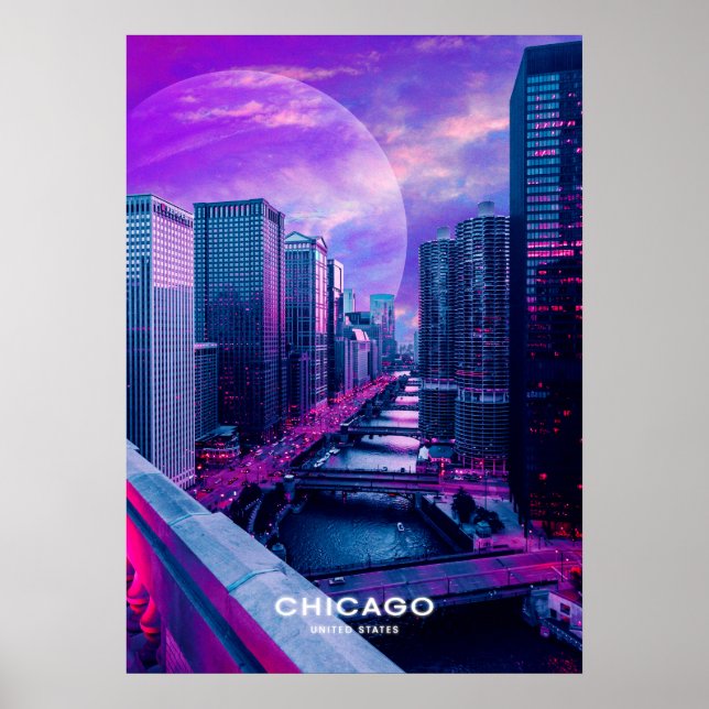 Póster Chicago (Frente)