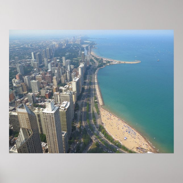 Póster Chicago 360 Estados Unidos (Frente)