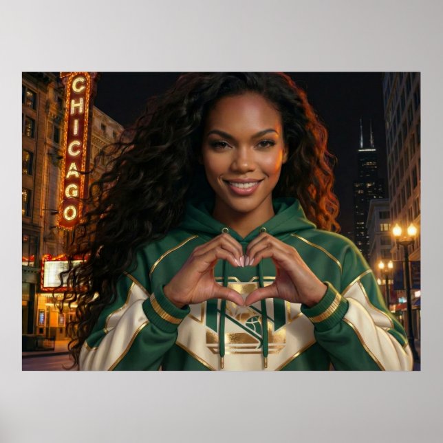 PÓSTER CHICAGO - AMOR DESDE USA (Frente)
