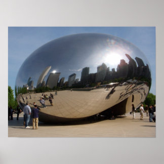 Póster Chicago Bean