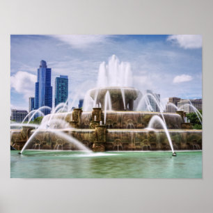 Póster Chicago Buckingham