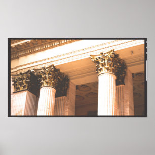 Póster Chicago Cityscape 6