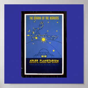 Póster Chicago-Drama de Poster-WPA de Cielo-WPA