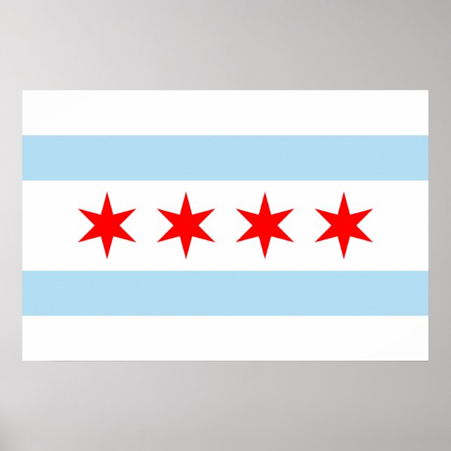 Póster Chicago, Estados Unidos (Frente)