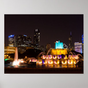 Póster Chicago Grant Park