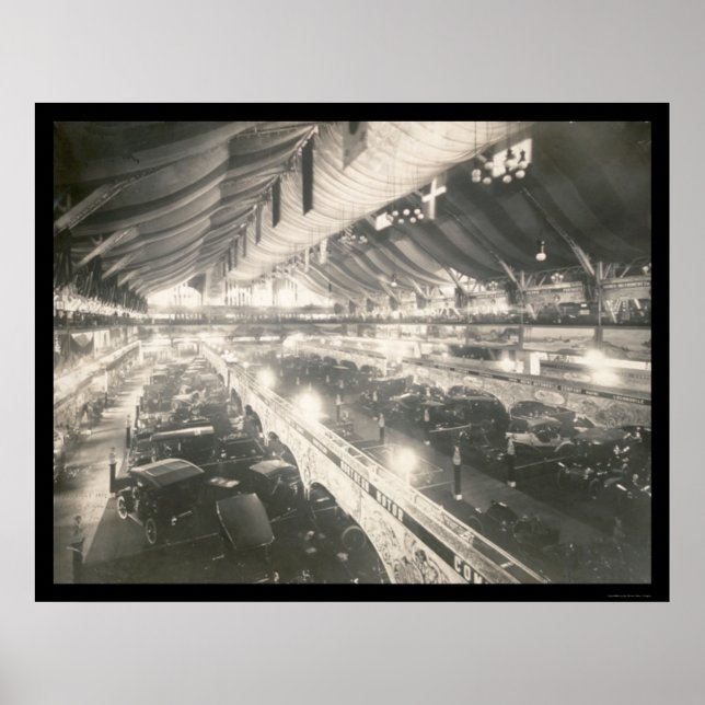 Póster Chicago, IL Auto Show Photo 1907 (Frente)