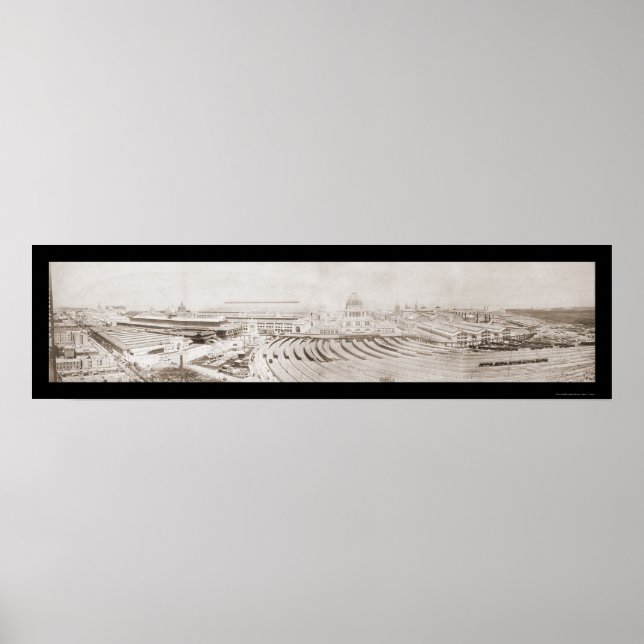 Póster Chicago, IL Exposition 1893 (Frente)