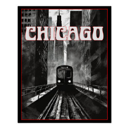 Póster Chicago Illinois