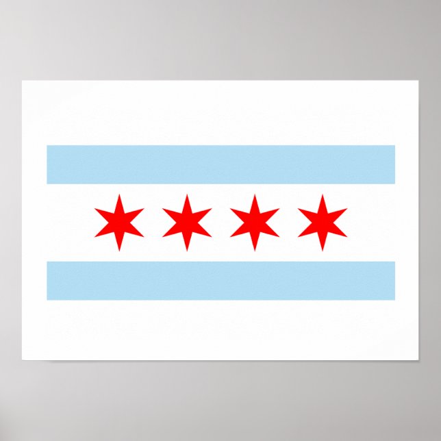 Póster Chicago, Illinois (Frente)