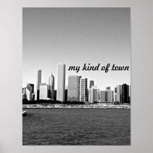 Póster chicago is my kind of town