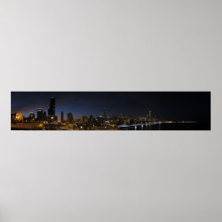 Póster Chicago Panorama