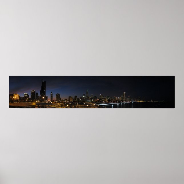 Póster Chicago Panorama (Frente)
