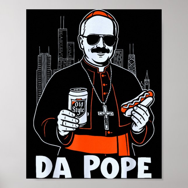 Póster Chicago Pe Leo Xiv Da Pe New Pe Tribute Godmother  (Frente)