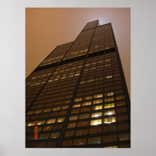 Póster Chicago Sears Tower